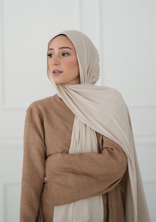 Cotton Jersey - Beige